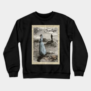 Jane Eyre Book Cover Art Crewneck Sweatshirt